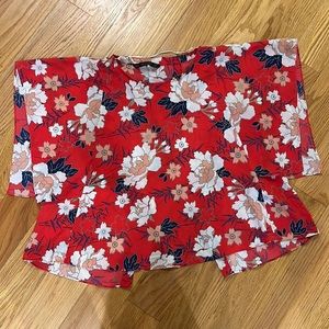 Zara Kimono Open Back Shirt